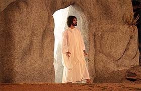 O ator Eriberto Leão interpreta Jesus pela segunda vez